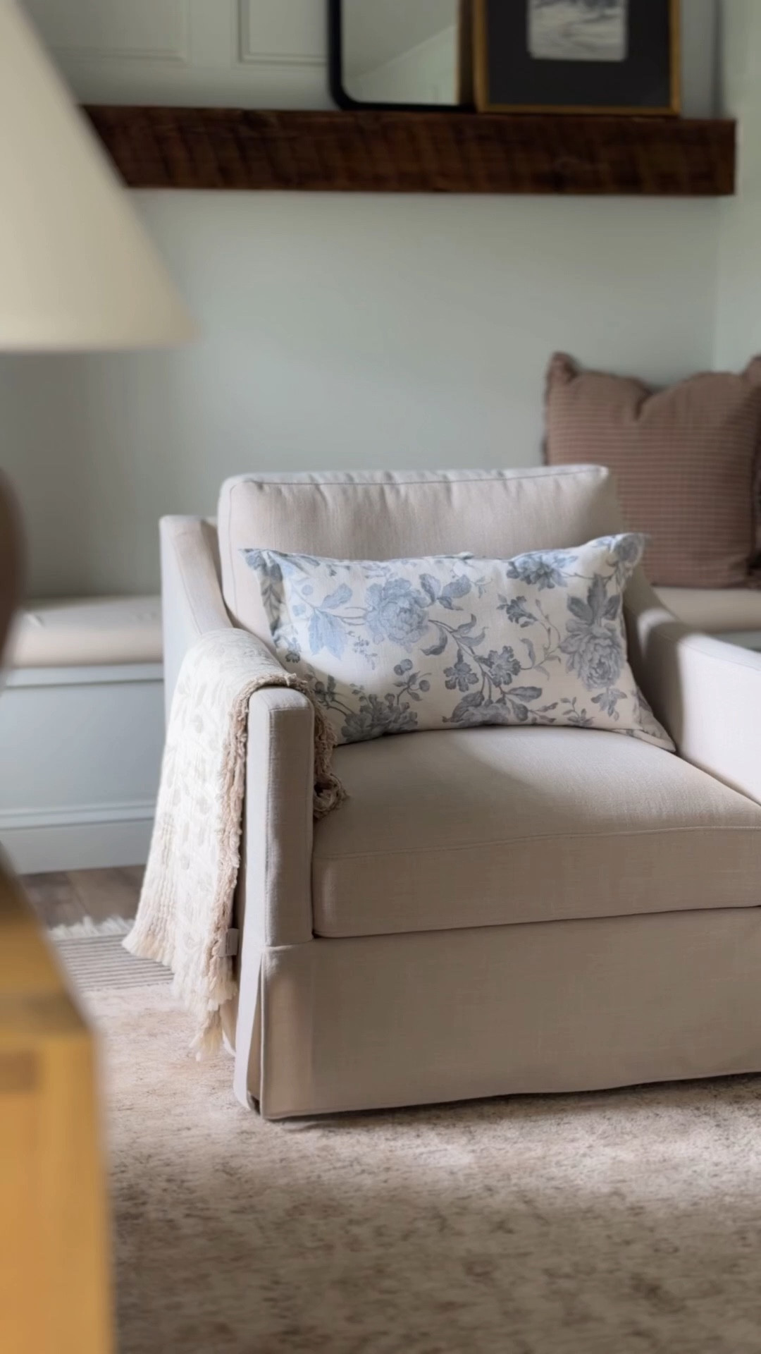 slipcovered accent chair. so comfy, the perfect size and color 

#LTKSaleAlert #LTKHome