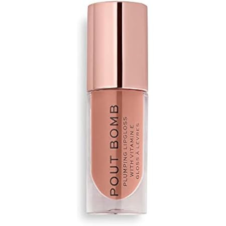 Revolution Shimmer Bomb Lip Gloss, Lip Tint Infused With Vitamin E, Shimmery Finish, Comes In 6 Colo | Amazon (US)