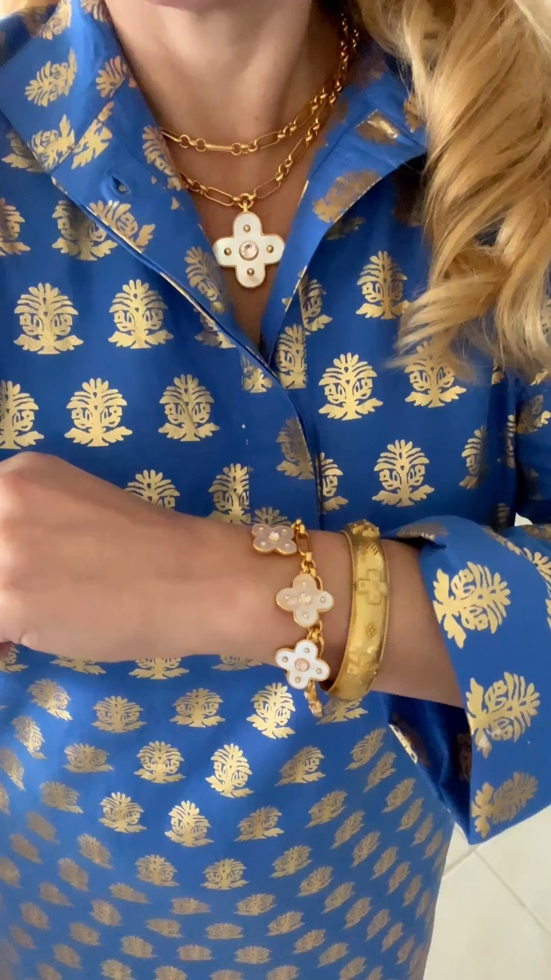 If you’re looking for the ultimate Mother’s Day gift, these Julie Vos bracelets and necklace are amazing.

The quality is exquisite!

Pair the jewelry with this dress for a preppy look.

#LTKSeasonal #LTKOver40 #LTKWorkwear #LTKU #LTKTravel #LTKgrwm #LTKootd #LTKWedding #LTKSwim #LTKMothersDay #LTKvlog