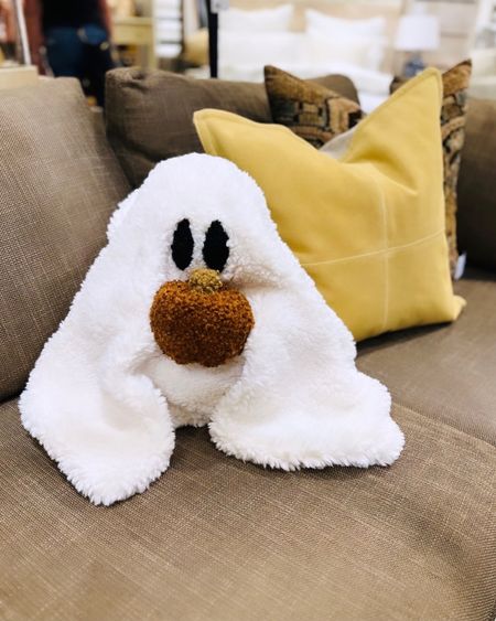 Loving this years fall pottery barn decor! Obsessed with this ghost pillow 

#LTKSeasonal #LTKhome #LTKHalloween