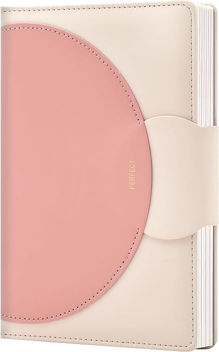 CAGIE Lined Journal for Women, 100GSM Leather Journals for Writing with Buckle Closure,A5 Hardcov... | Amazon (US)