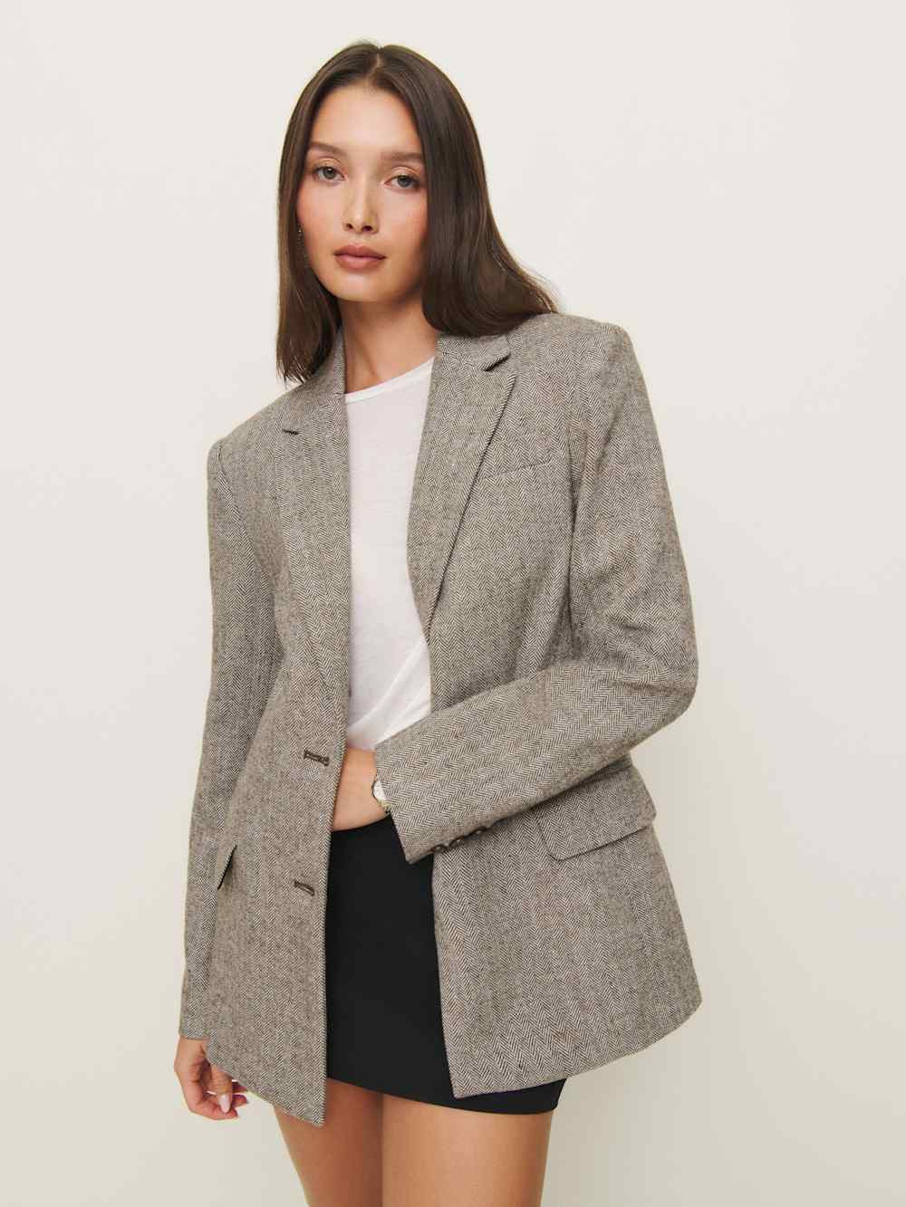 James Relaxed Blazer | Reformation (Global)