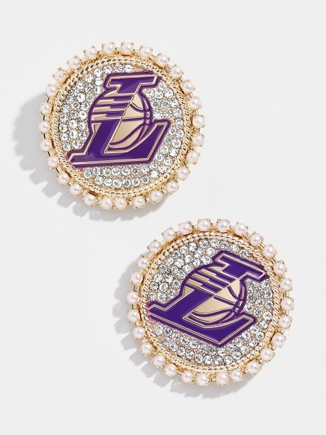 LA Lakers Studs | BaubleBar (US)