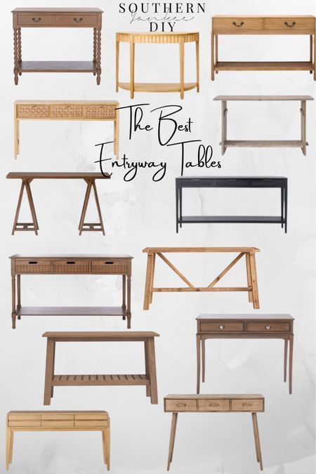 The Best Neutral Entryway Tables: console tables, wood table, wood entry table, wood console table, neutral wood table, entryway table ideas #consoletable #woodtable #entrywaytable #entrytable #neutraltable

#LTKFind #LTKstyletip #LTKhome