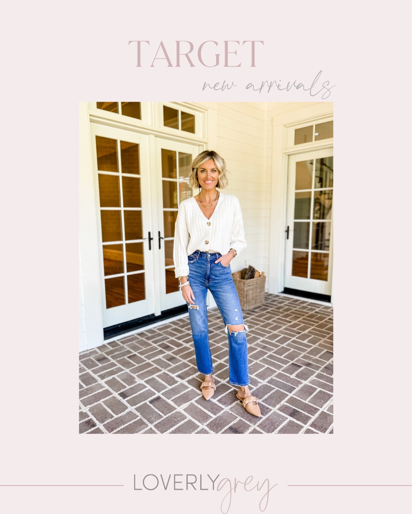 Casual fall outfit! This cardigan from Target is so versatile! Loverly Grey is in an XS/25

#LTKunder50 #LTKSeasonal #LTKstyletip