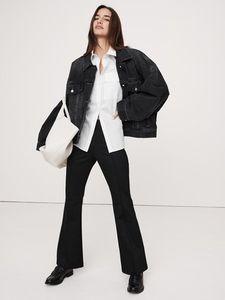 Flare Everywhere Ponte Pant | Banana Republic (US)