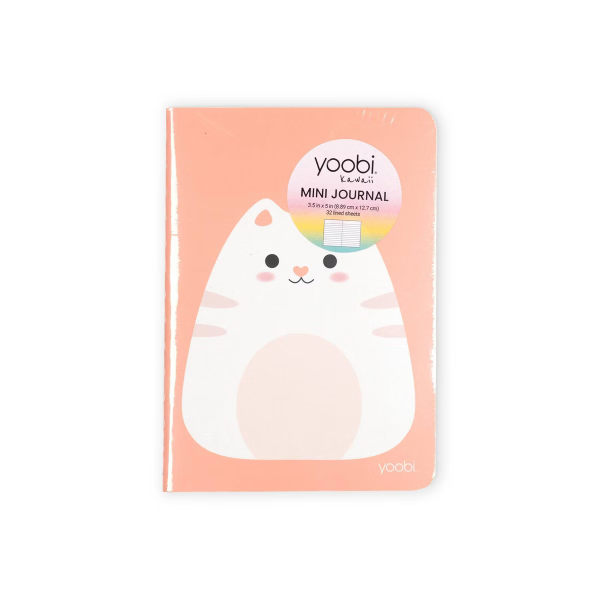 Yoobi Kawaii Journal 3.5"x5" Mini Cat | Target
