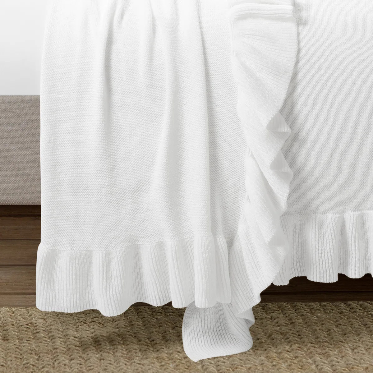 Reyna Soft Ruffle Blanket | Wayfair North America