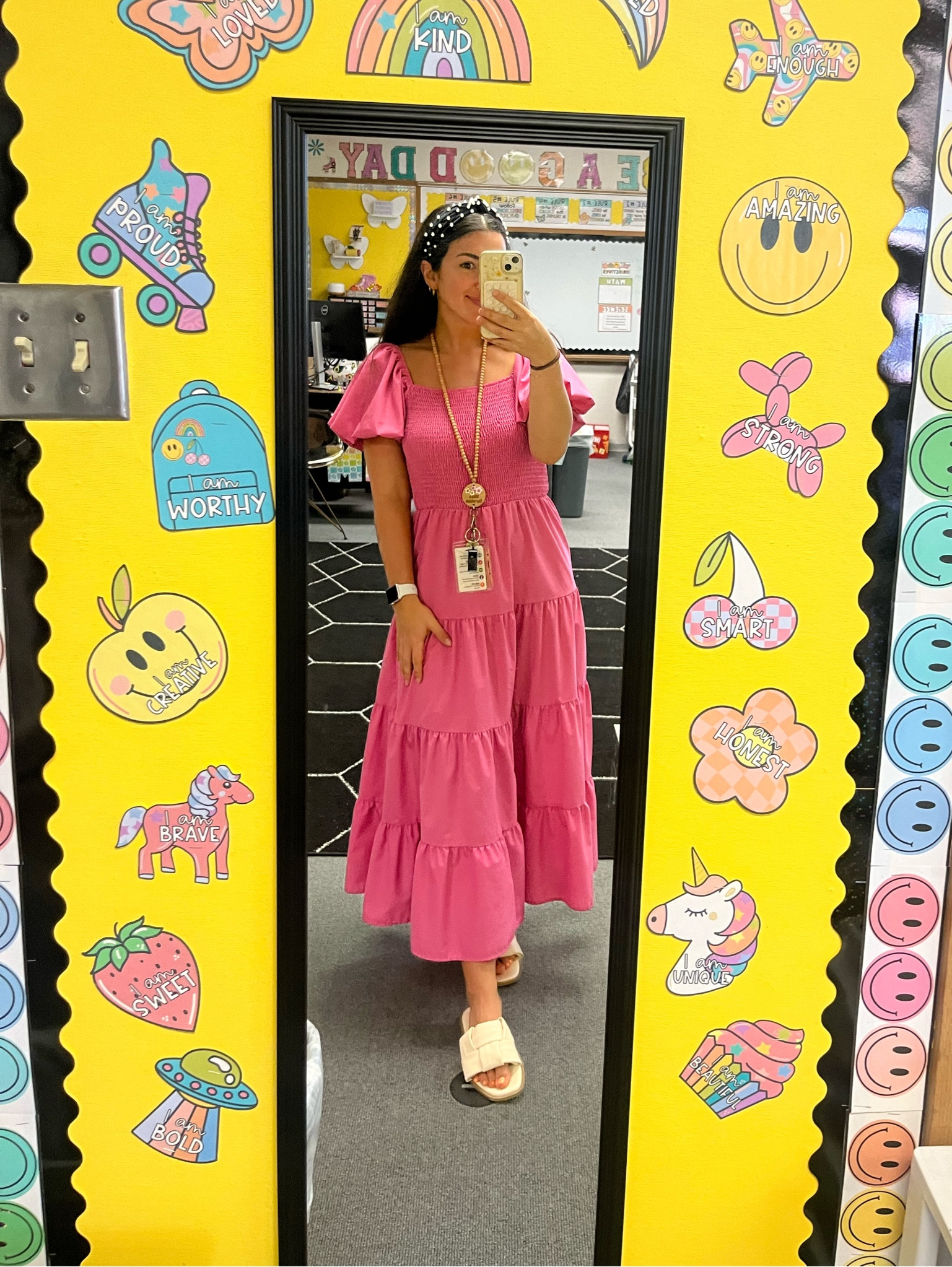 Cute pink dress for teaching💗 

#LTKworkwear #LTKSeasonal