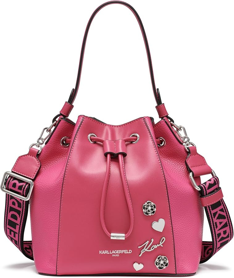 KARL LAGERFELD Adele Bucket Bag | Amazon (US)