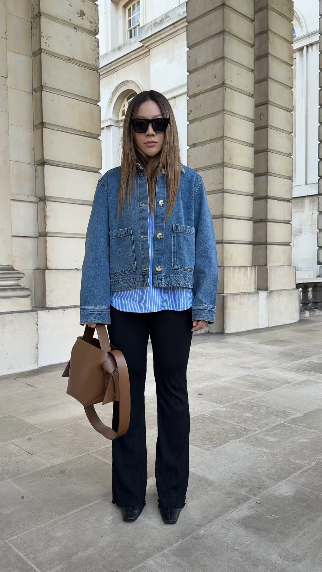 Petite friendly spring outfit 