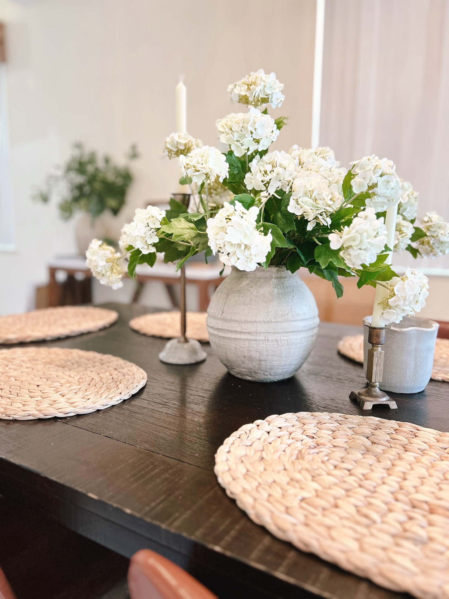 The dining table is finally set up in our house. It got pretty beat up on the way here, but we are going to have to just live with it for now. 

Stems, floral stems, faux stems, spring stems, summer stems, greenery stems, faux plants, faux olive branch, olive branches, olive branch stems, faux green stems, faux greenery stems, faux flowers, faux hydrangeas, white hydrangeas, summer hydrangeas, dried hydrangeas, stems for vase, vase filler, budget friendly stems, budget friendly decor, greenery, fake plants, fake flowers, artificial stems, artificial flowers, flower stems, fake olive branches, fake stems, fake greenery, vase stems, fake tree, faux tree, dining room decor, dining room centerpiece, sitting room decor, sitting room vase filler, living room decor, sale finds, home decor sale finds, high end decor, look for less, home decor, home decor 2024, bedroom decor office decor, kitchen decor, kitchen island decor, kitchen counter decor, coffee table decor, entryway decor, entry way decor, entry decor, Amy Leigh life, artificial plants, artificial branches, artificial stems, long stems, tall fake plant, wedding greenery, floral arrangement, dining room, dining room chairs, dining room decor, affordable dining room chairs, black dining chairs, black dining room chairs, dining chairs, upholstered dining chairs, modern dining chairs, dinning chairs, farmhouse dining room, formal dining room, modern farmhouse dining room, dinning, dining room inspo, dining room ideas, placemats, dining table centerpiece, small vase, large vase, urn vase, jug vase, artisan vase, vase for entryway table, vase for entry table, vase for coffee table, vase for dining room table, home decor finds, home decor 2024, ribbed vase, faceted vase, ceramic vase, white vase, rustic vase, textured vase, gray vase, grey vase, reactive glaze vase, stoneware vase, Amy leigh life, shelf decor, book shelf decor, bookshelf decor, shelf styling, coffee table decor, living room decor, bedroom decor, home decor living room

#amyleighlife
#diningroom

Prices can change. 

#LTKFindsUnder100 #LTKHome #LTKFindsUnder50