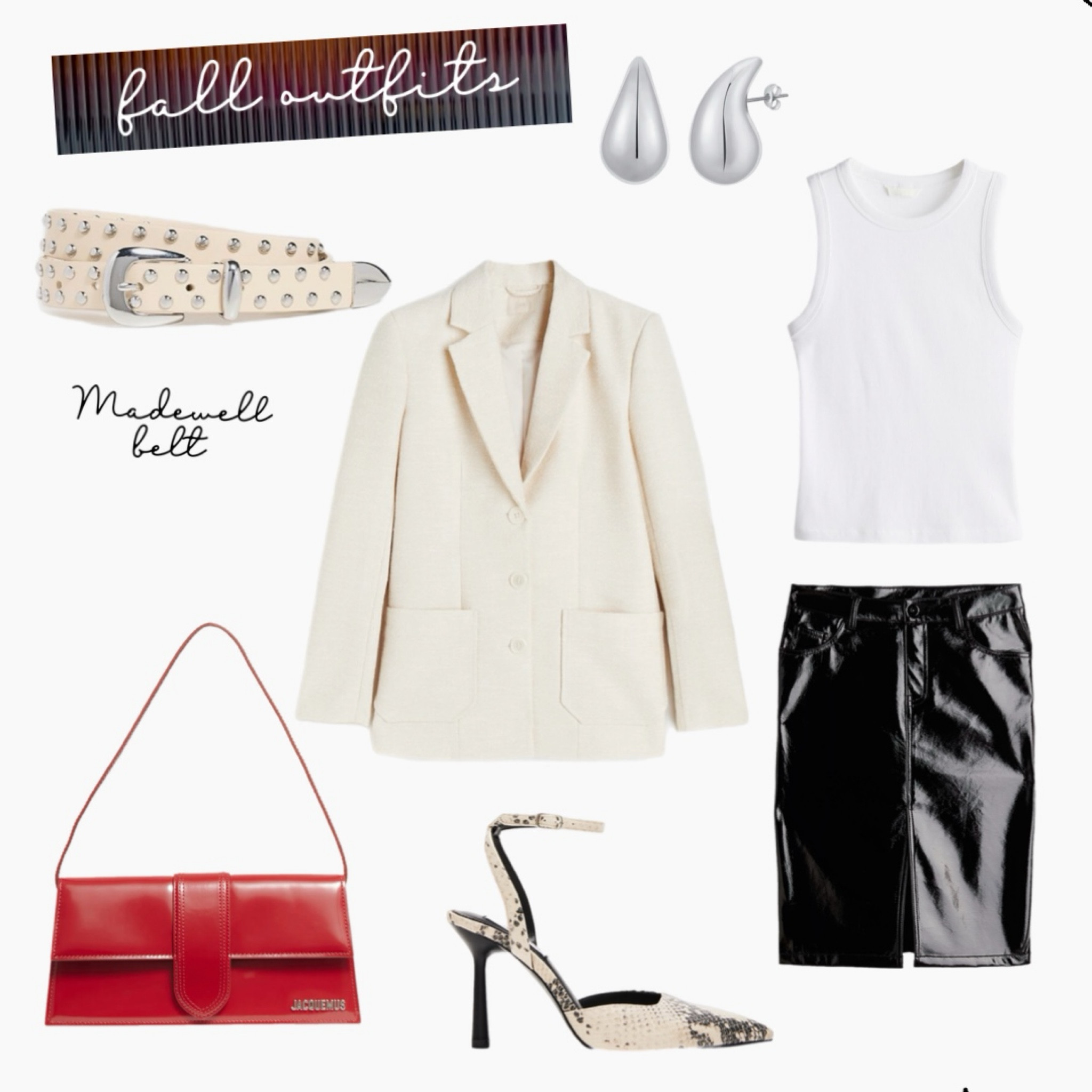 Cute transitional Fall outfits with the trending Madewell Studded Belt! #madewell #shopbop #falloutfits #styleinspo #nightout #fallfashion

#LTKStyleTip #LTKShoeCrush #LTKFindsUnder100