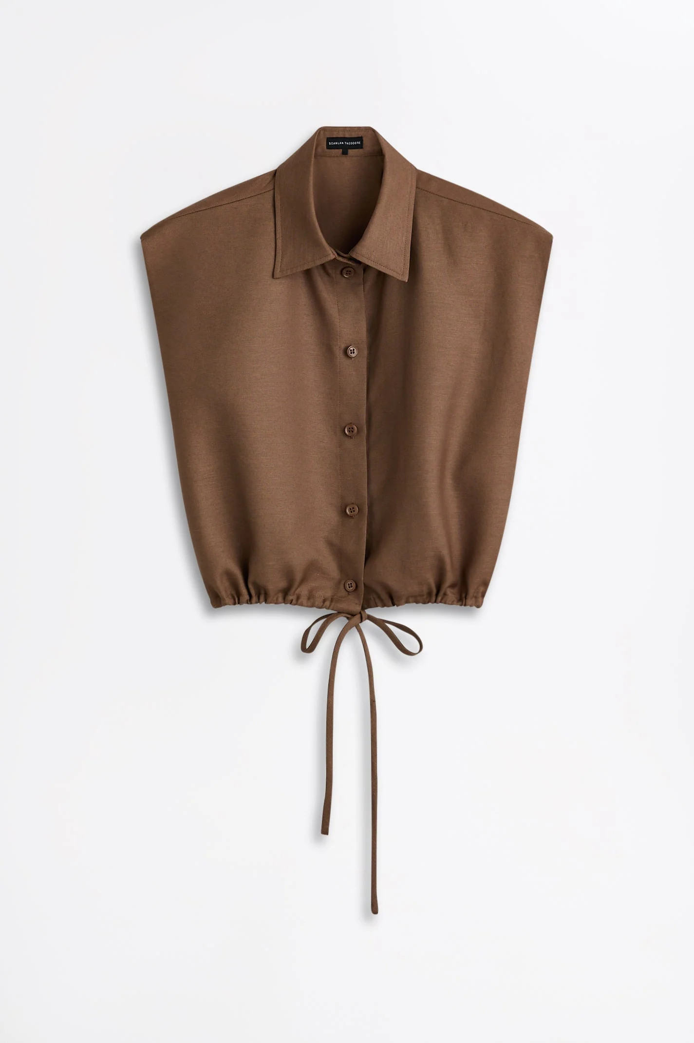 CARGO CROP SHIRT - SPICE - Scanlan Theodore | Scanlan Theodore US
