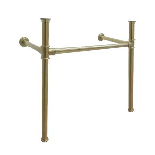 28-1/2" Wall Mounted Brass Lavatory Console Legs | Build.com, Inc.