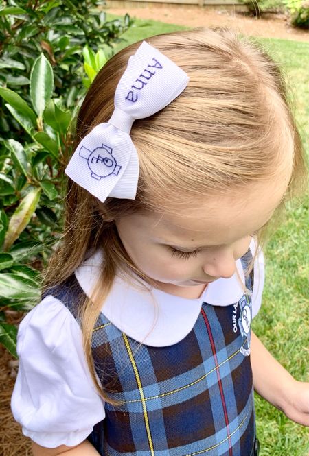 Does your Little wear a uniform and you feel like they miss out on all the back to school fun? She needs this 🎀!

#LTKkids #LTKbaby #LTKBacktoSchool