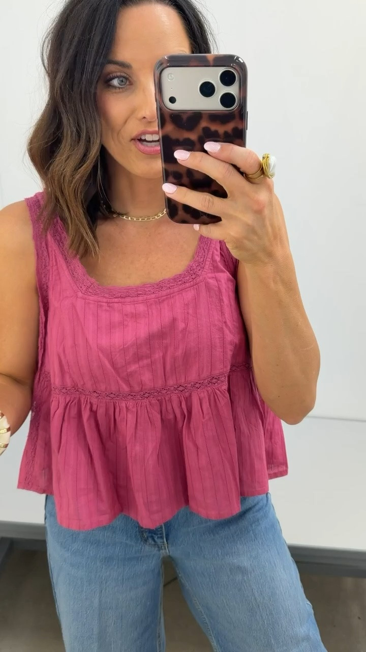 This Walmart top is such a good find 💗 The color is gorgeous for summer, and the flowy fit is comfy, flattering, and easy to wear. I’d pair it with denim, white shorts, or linen pants for an effortless look that feels put together without trying too hard.

OUTFIT DETAILS:
Top: Walmart
Jeans: Walmart

Size XS, 5’3 for reference

#LTKStyle #LTKFinds #WalmartFashion #WalmartStyle #SummerOutfit #AffordableFashion #CasualStyle #EverydayOutfit #OOTD #LTKUnder50