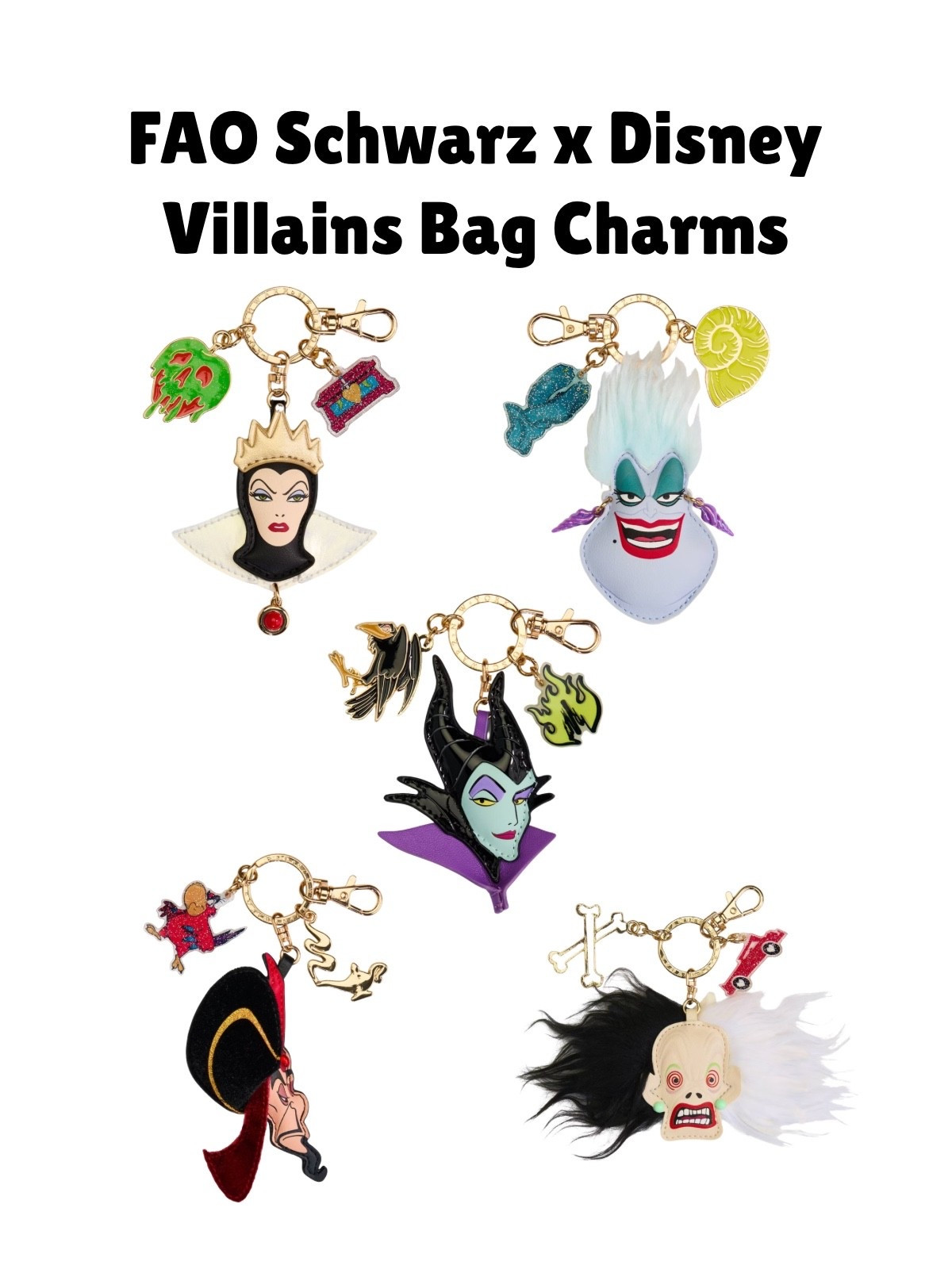 FAO Schwarz x Disney villains bag charms!

#LTKootd #LTKSeasonal #LTKTravel