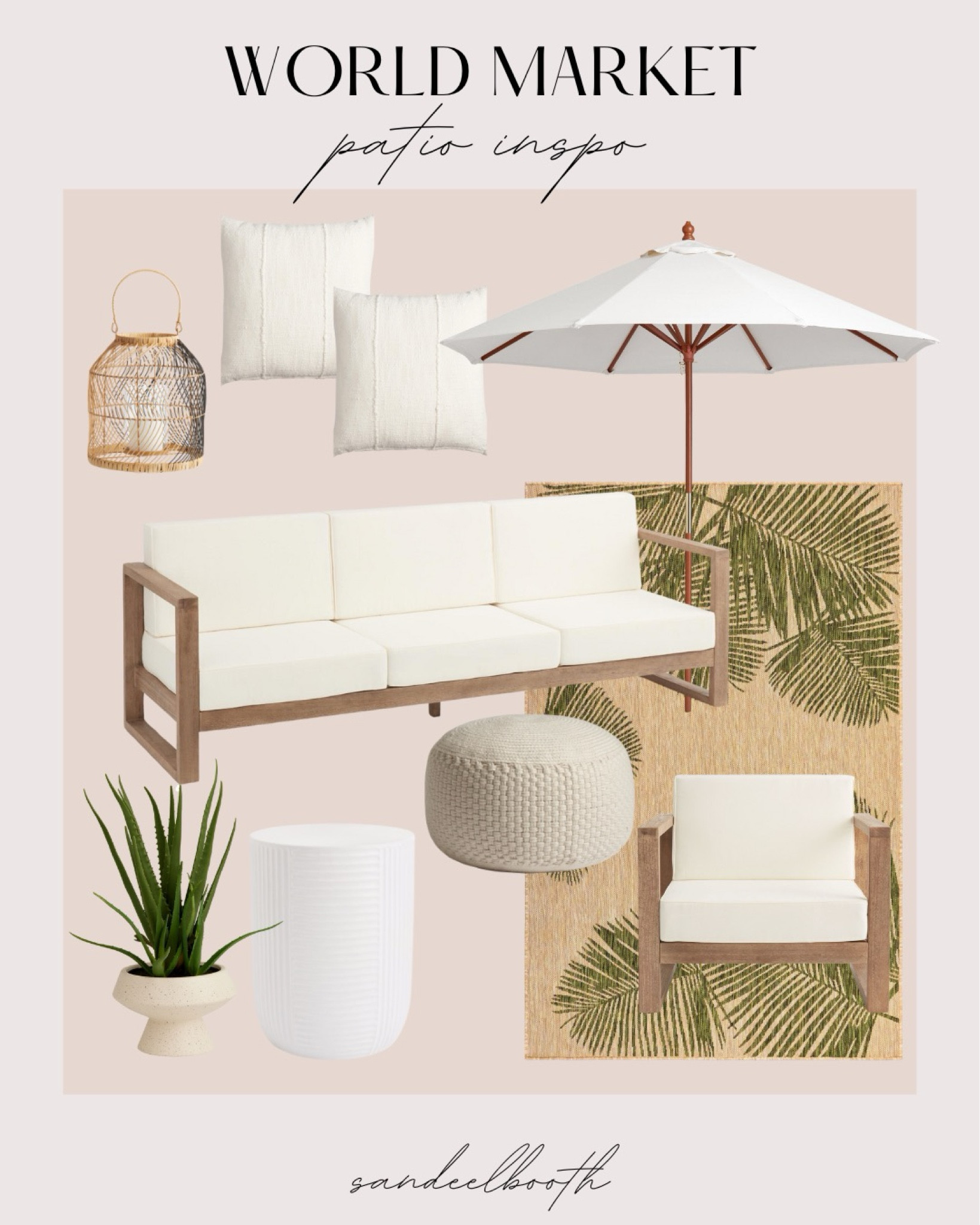 World Market Patio Inspo!

Home decor inspo - patio furniture inspo - patio inspo - patio finds - world market furniture 

#LTKHome #LTKSeasonal