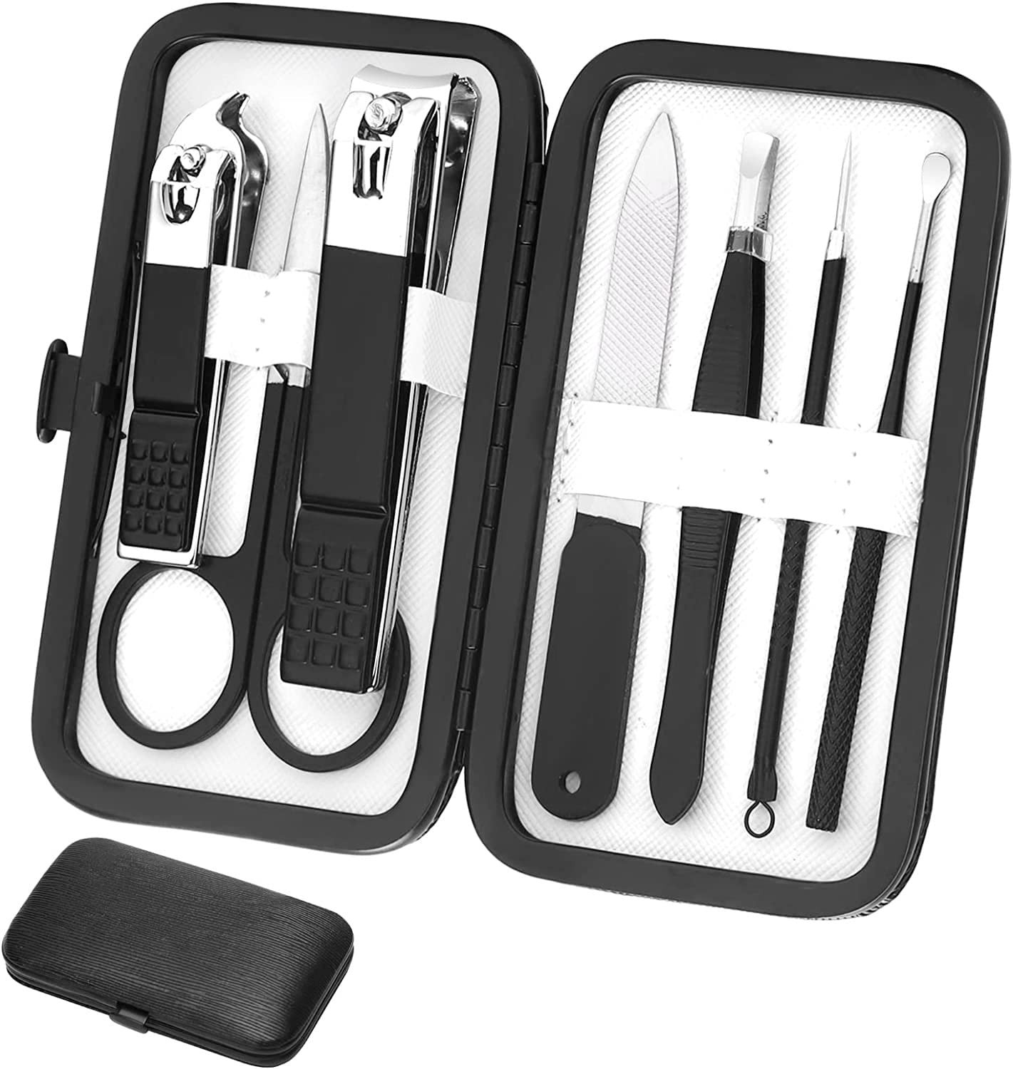 Nail Clippers Set Professional Manicure Set Grooming Kits Stainless Steel Travel Manicure Pedicur... | Amazon (US)
