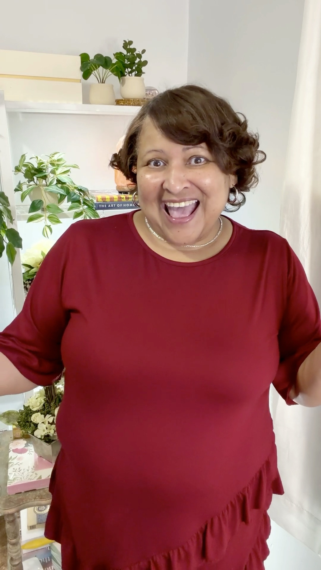 Oeak bras = comfort, support and coverage!
I admit to being a bit skeptical at first about this bra because all of the videos I saw on social were featuring slim or midsize ladies. However, when I put this bra on, I felt like it was made someone who is well endowed just like me.

I’m wearing it in a 2X and it is true to size and I wanted to show two different styles of tops so that you could really see the fit . 

Have you tried these bras yet? Let me know what you think.

#LTKgrwm #LTKPlusSize #LTKWorkwear