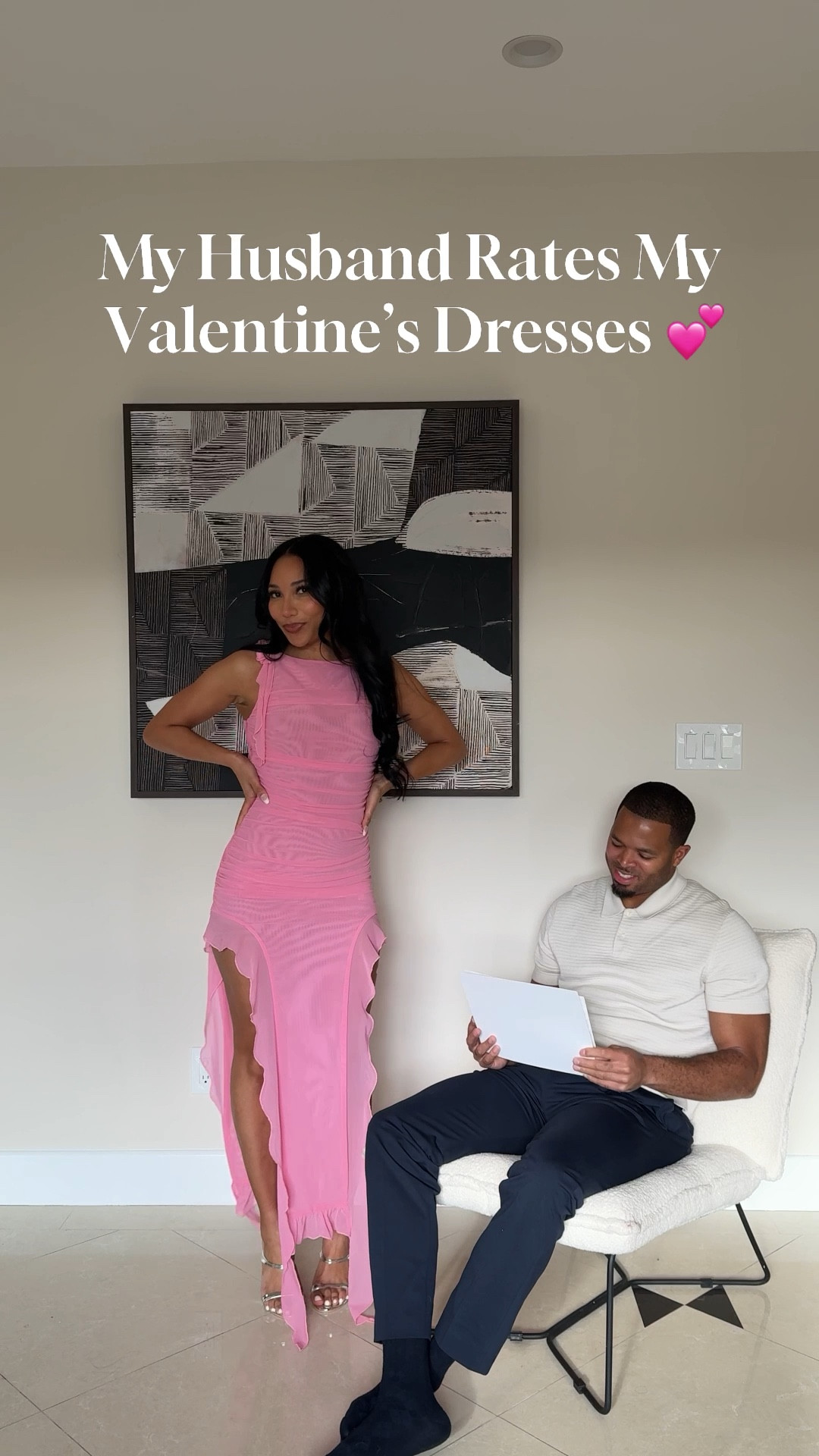 This was fun 😂. All of these dresses and perfect for Valentine’s Day date night! There’s a variety of dresses from pink, black, dress, and sparkly! 

#LTKMostLoved #LTKVideo