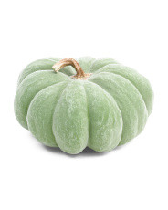 9in Flocked Pumpkin | Decor | Marshalls | Marshalls