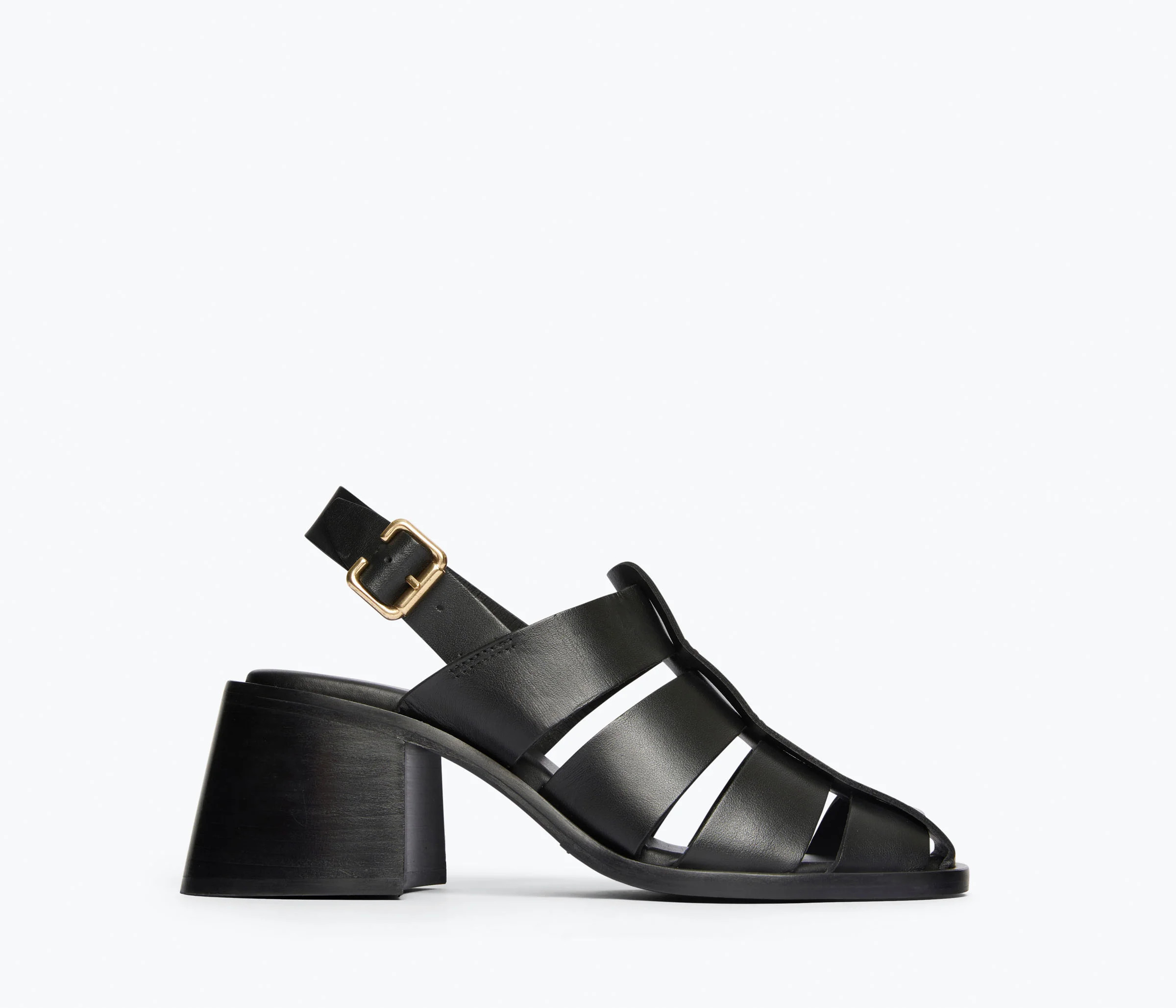 JULIETA FISHERMAN BLOCK HEEL | Frēda Salvador