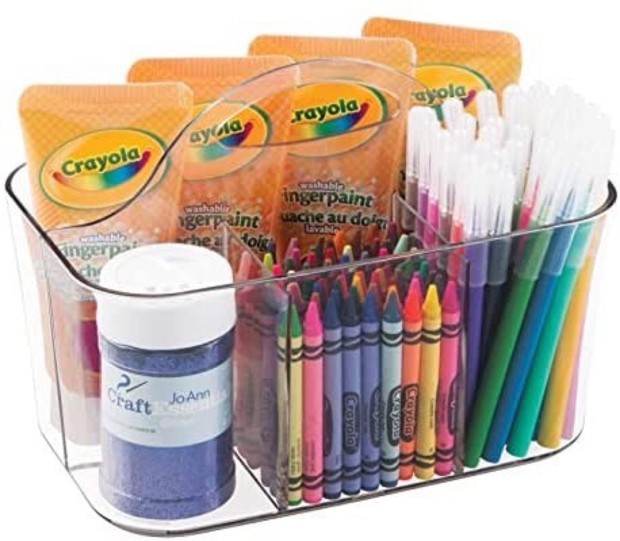 Clear Caddy for crafting & art supplies

#kidstools #craftstorage #artsupplystorage #thehomeedit #organizationbin #storagebin #craftsupplies

#LTKkids #LTKFind #LTKhome