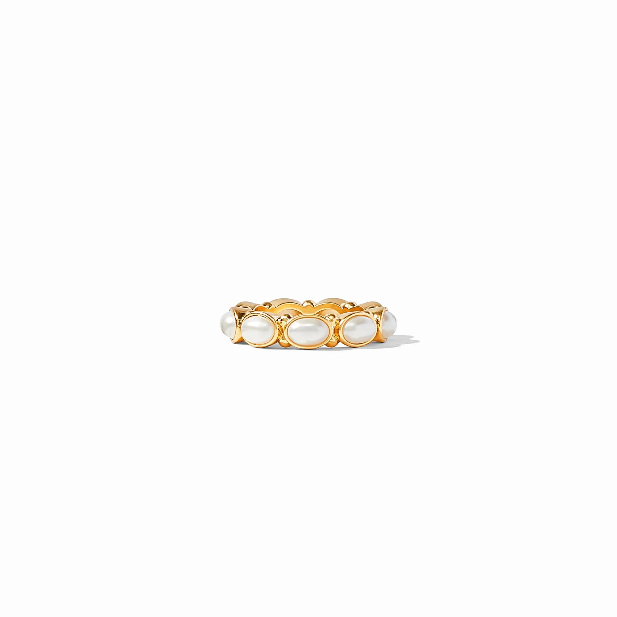 Mykonos Gold Oval Ring | Julie Vos | Julie Vos