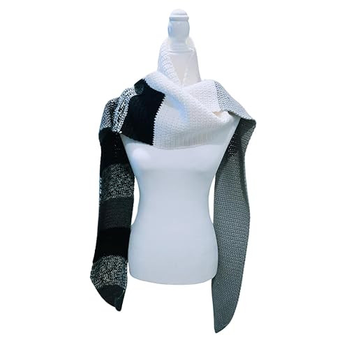 Women Winter Crochet Wrap Long Warm Scarf, The women scarfs made of acrylic, soft like cashmere, ... | Amazon (US)