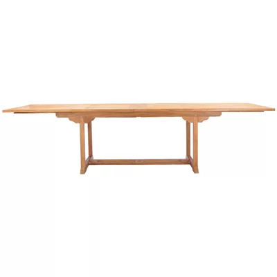 Chenai Extendable Wooden Dining Table | Perigold