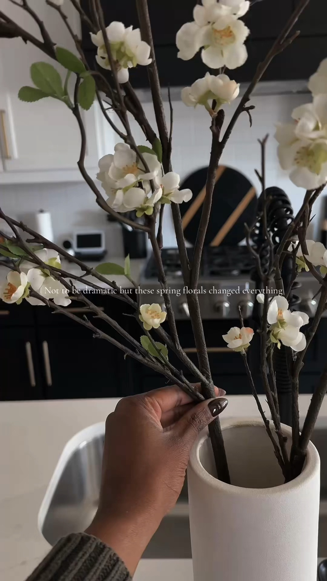 Not to be dramatic, but these spring florals changed everything. I’m totally digging the scarce look this season. Think twigs, branches, minimal leaves, and soft little buds for that effortless, airy feel. It’s simple, sculptural, and the kind of spring styling that makes every corner feel fresh without doing too much.

#springdecor #springflorals #minimalisthome #neutraldecor #cozyhome #modernhome #homestyling #seasonaldecor #springhome #organicmodern

#LTKSeasonal #LTKHome