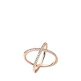 Amazon.com: Michael Kors Pave X Gold Ring, Size 8: Clothing, Shoes & Jewelry | Amazon (US)