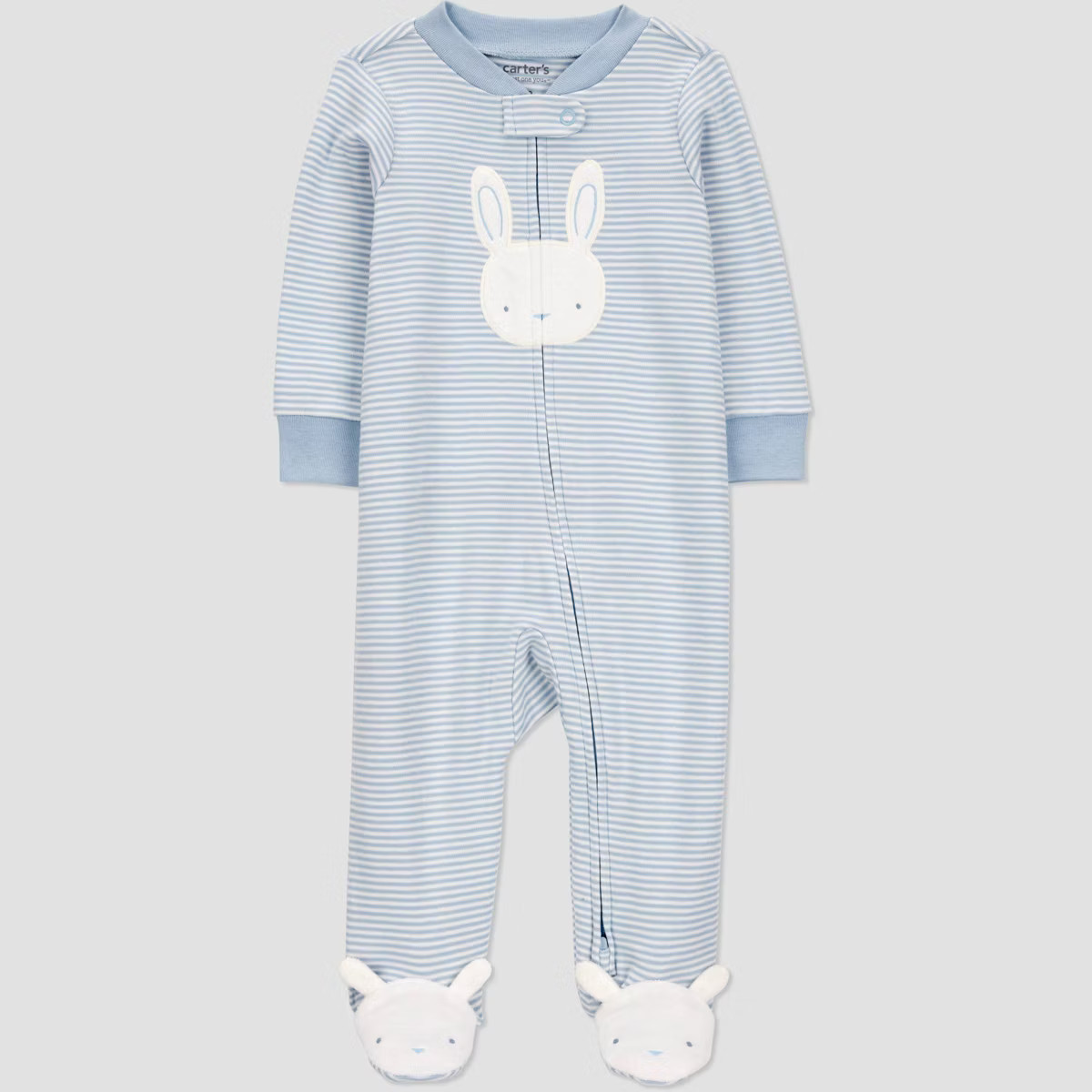 Carter's Just One You® Baby Boys' Easter Endcap Striped Bunny Sleep N' Play - Blue | Target