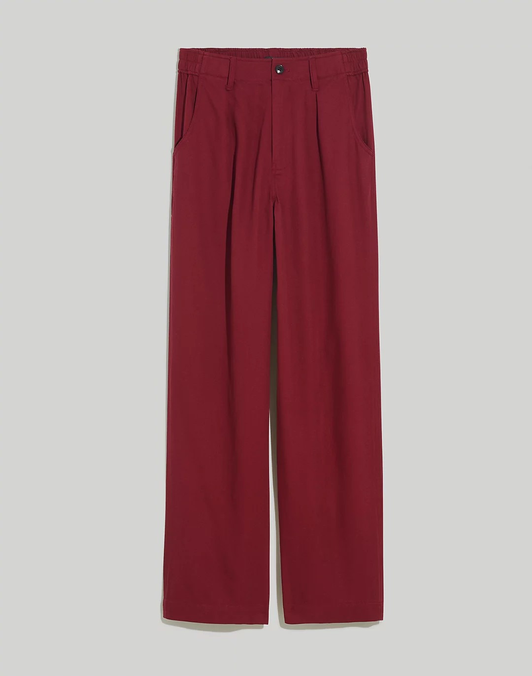 Drapeweave Neale Straight-Leg Pants | Madewell