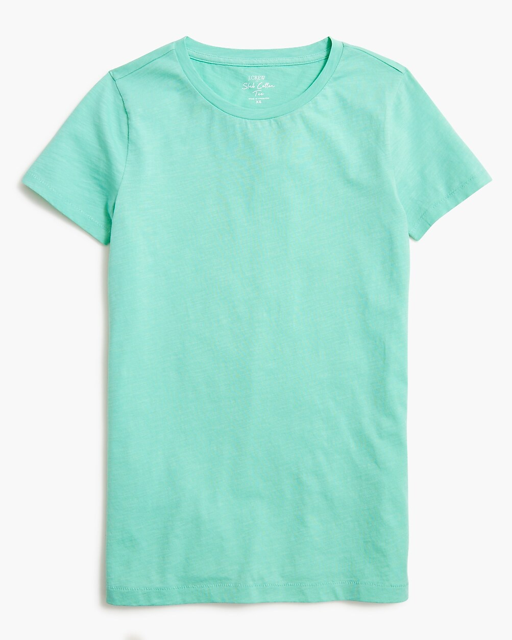 Vintage slub cotton crewneck tee | J.Crew Factory