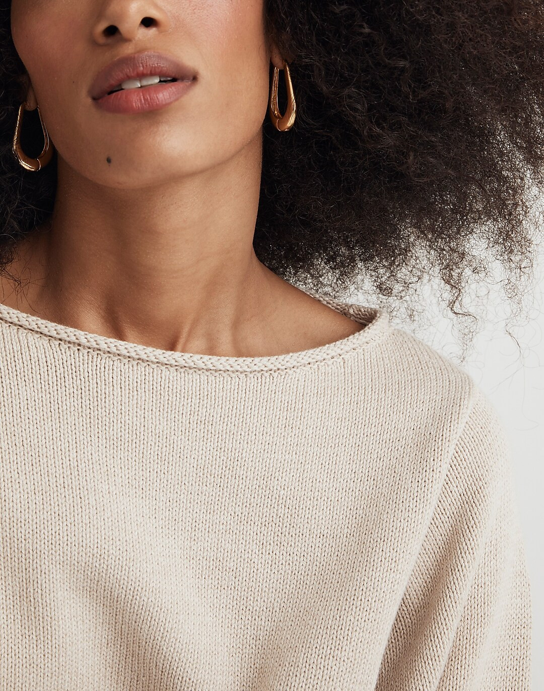 Rolled-Neck Pullover Sweater | Madewell