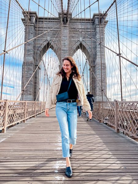 Exploring NYC in some classics that alway work! Especially love these comfy loafers + organic cotton polo sweater. 

#LTKunder100 #LTKstyletip #LTKtravel