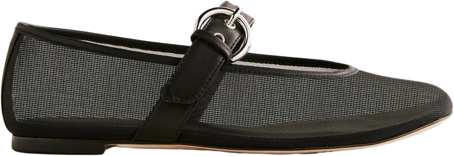 Yishaweiqi Womens Ballet Flats Buckle Strap Mary Jane Flats Comfortable Ballerina Shoes Slip-on C... | Amazon (US)