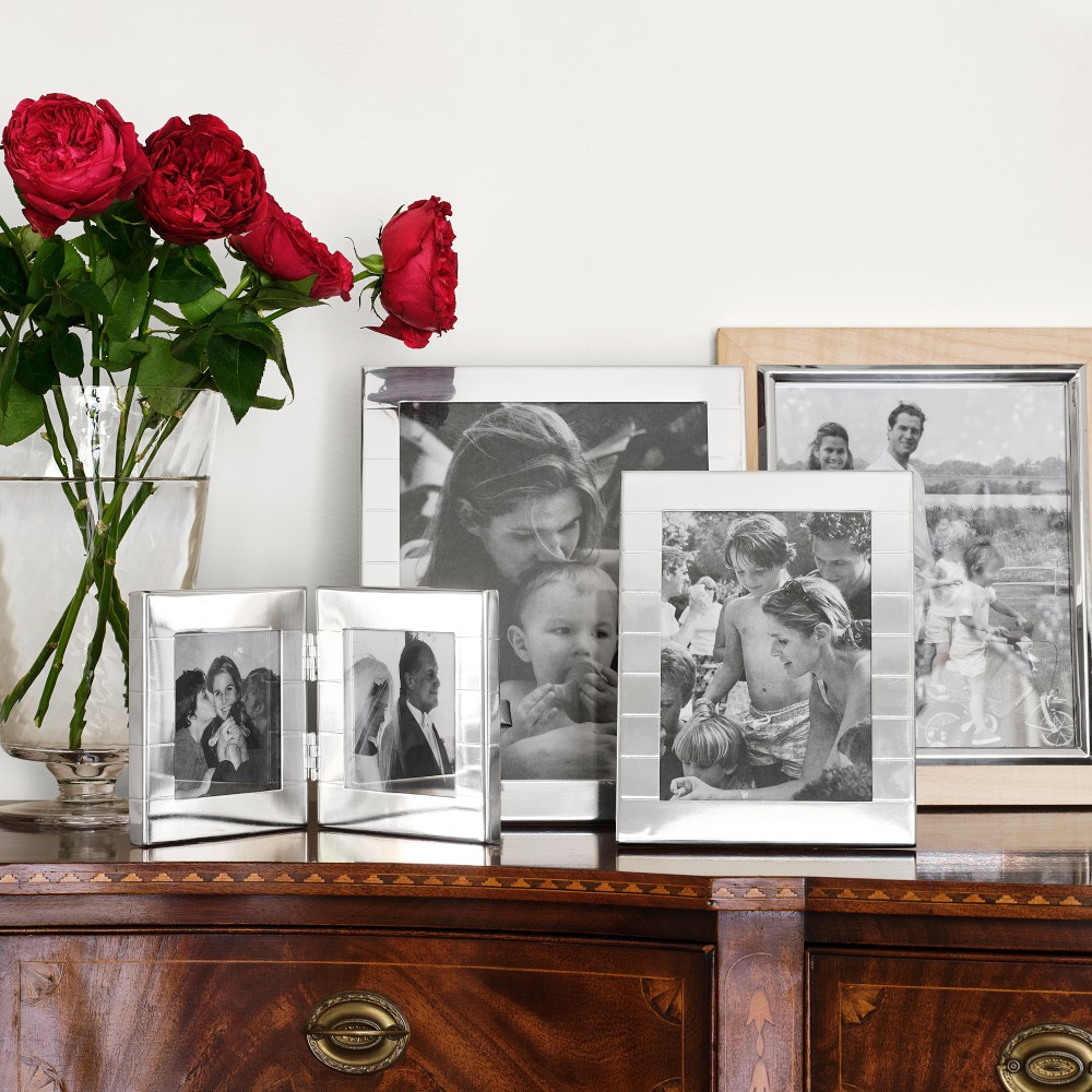 AERIN x Williams Sonoma Home Silver Radial Picture Frames | Williams-Sonoma
