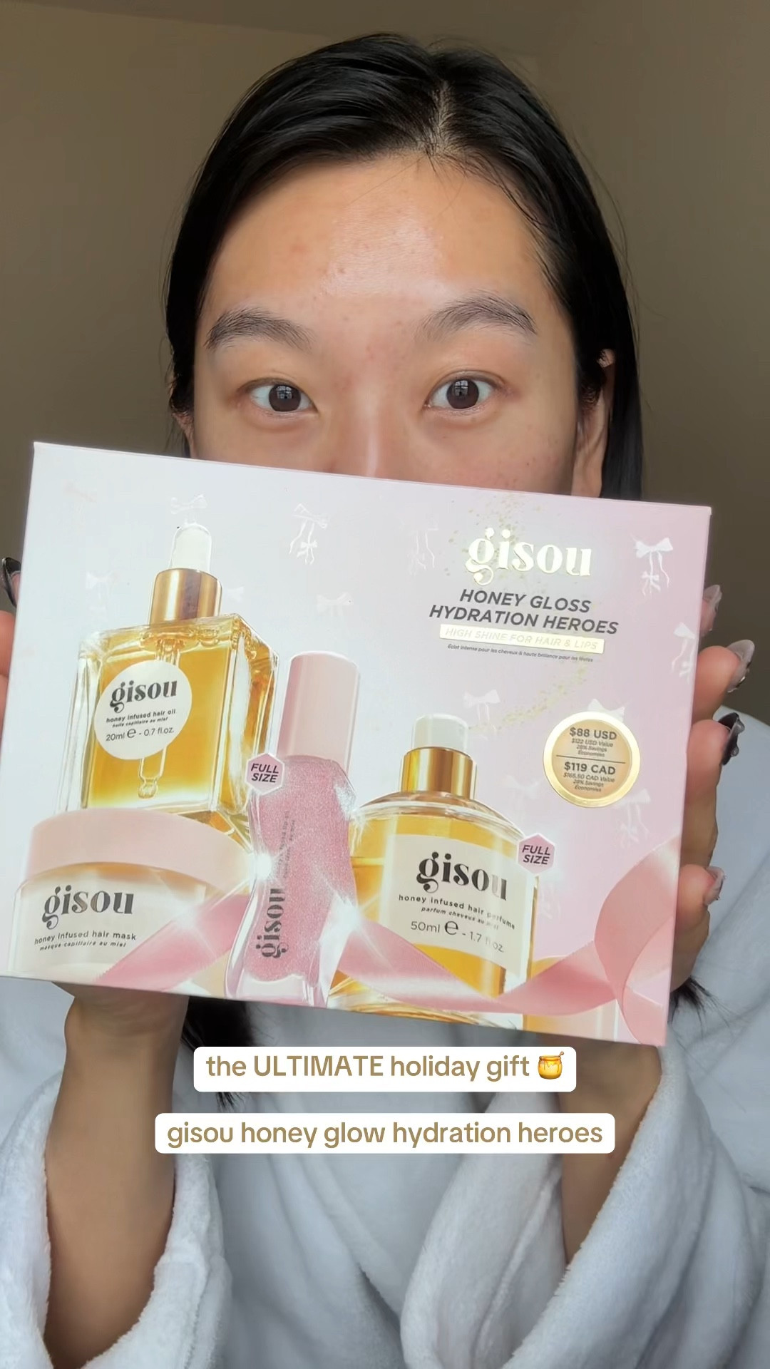 the absolute perfect gift for the holidays! 4 steps to the shiniest hair and lips~  $122 value for $88 <3

gisou hair oil
gisou lip oil
gisou pink lip oil
gisou watermelon sugar lip oil 
gisou review
gisou best sellers
gisou hair oil results
gisou holiday set
sephora sale
sephora savings event
sephora holiday gifts
sephora holiday value sets
sephora value sets
sephora value kits
gisou try on
holiday gift guide
haircare
sephora haircare
how to use hair oil
best lip oil
clear pink shimmer
gisou shimmer lip oil
gisou hair perfume
gisou hair perfume smell
gisou hair mask
gisou hair mask before and after
gisou hair mask review
gisou hydration heroes
exclusive gisou sephora set
gisou value
gisou hair mask results

#LTKBeauty #LTKCyberWeek #LTKHoliday