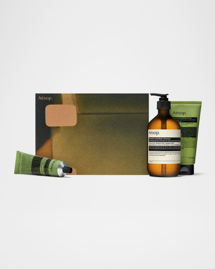 Aesop Geranium Body Trio | Neiman Marcus