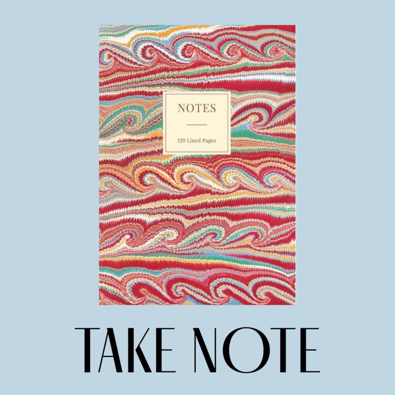 Jot down your best ideas with this under $10 marbled paper notebook from Amazon!