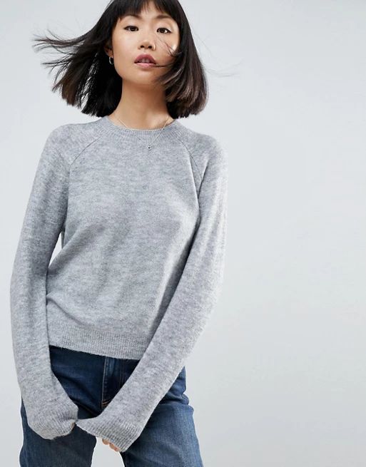 ASOS – Pullover aus Flauschgarn mit Rundhalsausschnitt | Asos DE