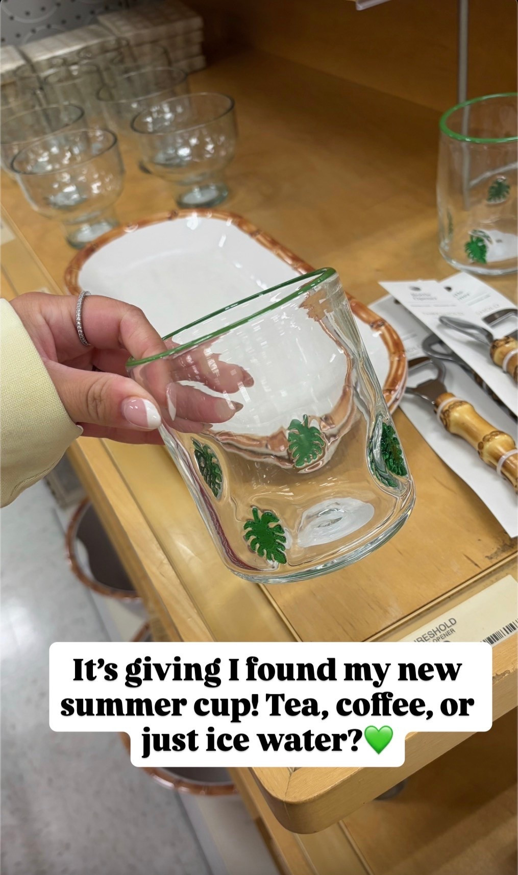 It’s giving I found my new summer cup! Tea, coffee, or just ice water?💚

#LTKHome #LTKSeasonal #LTKvlog