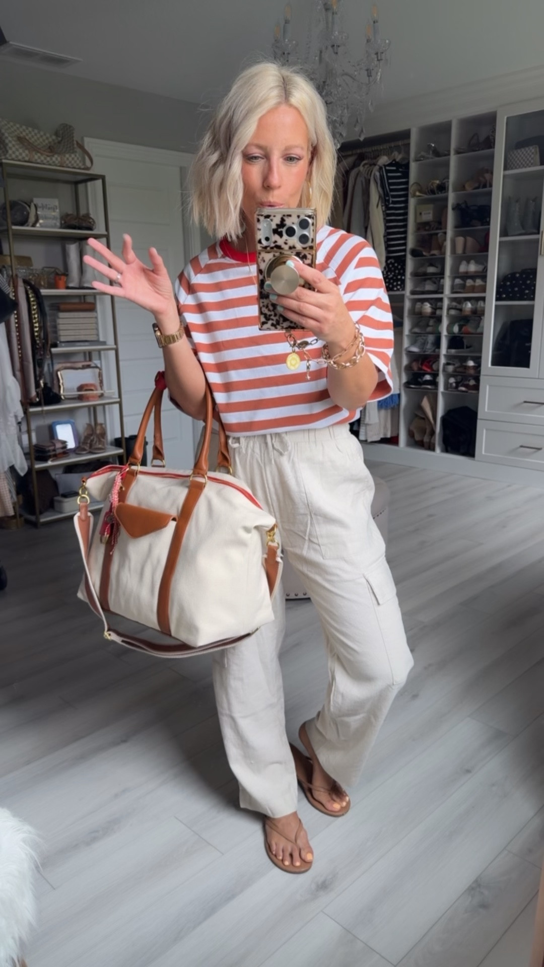 Bright, bold, and budget-friendly ☀️ These colorful striped tees from Walmart are my go-to summer staple! Think effortless outfits on repeat—paired with denim shorts, jeans, flowy skirts, or athletic shorts for an easy look. Lightweight, comfy, and giving that elevated casual vibe without the price tag 🙌
⬇️⬇️⬇️
Tees size small (run roomy)
Linen pants small

#WalmartFashion #SummerOutfits #AffordableStyle #StripedTees #MomStyle #CasualChic #EverydayOutfits #BudgetFriendlyFashion #SummerStyle #WalmartFinds



#LTKSaleAlert #LTKmomlife #LTKootd