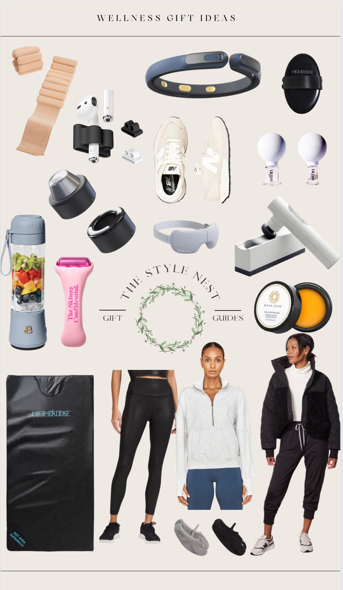 Wellness gift guide #giftguide #giftguidewellness #giftsforher #ltkgiftguide #lululemon #christmas #giftsforher 

#LTKHoliday #LTKSeasonal #LTKGiftGuide