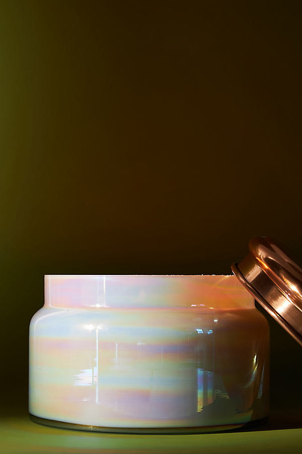 Capri Blue Colossal Mercury Glass Candle By Capri Blue in White | Anthropologie (US)