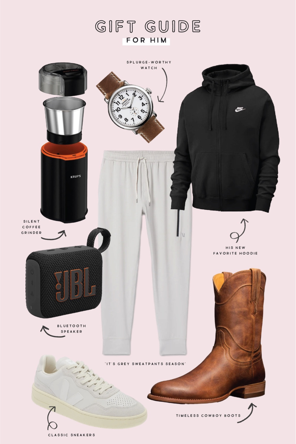 Gift Guide for Him 🖤

#LTKMens #LTKGiftGuide #LTKHoliday